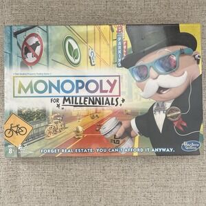 Hasbro Monopoly for Millennials Board Game - Brand New &‎ Sealed 2018